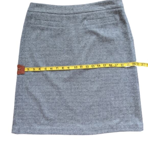 Talbots Herringbone Pencil Skirt 6P - Picture 6 of 9